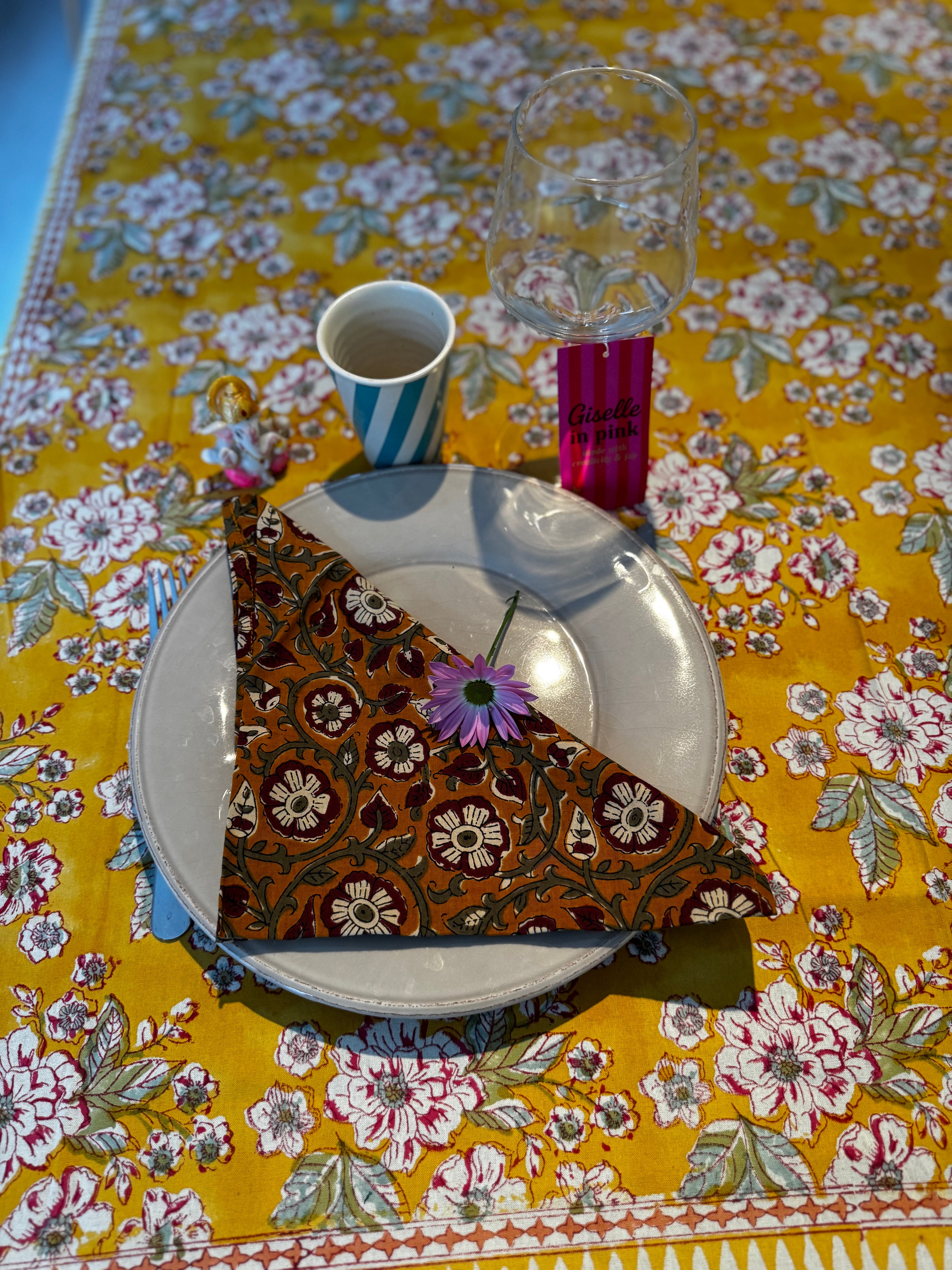 Set de 4 serviettes de table
