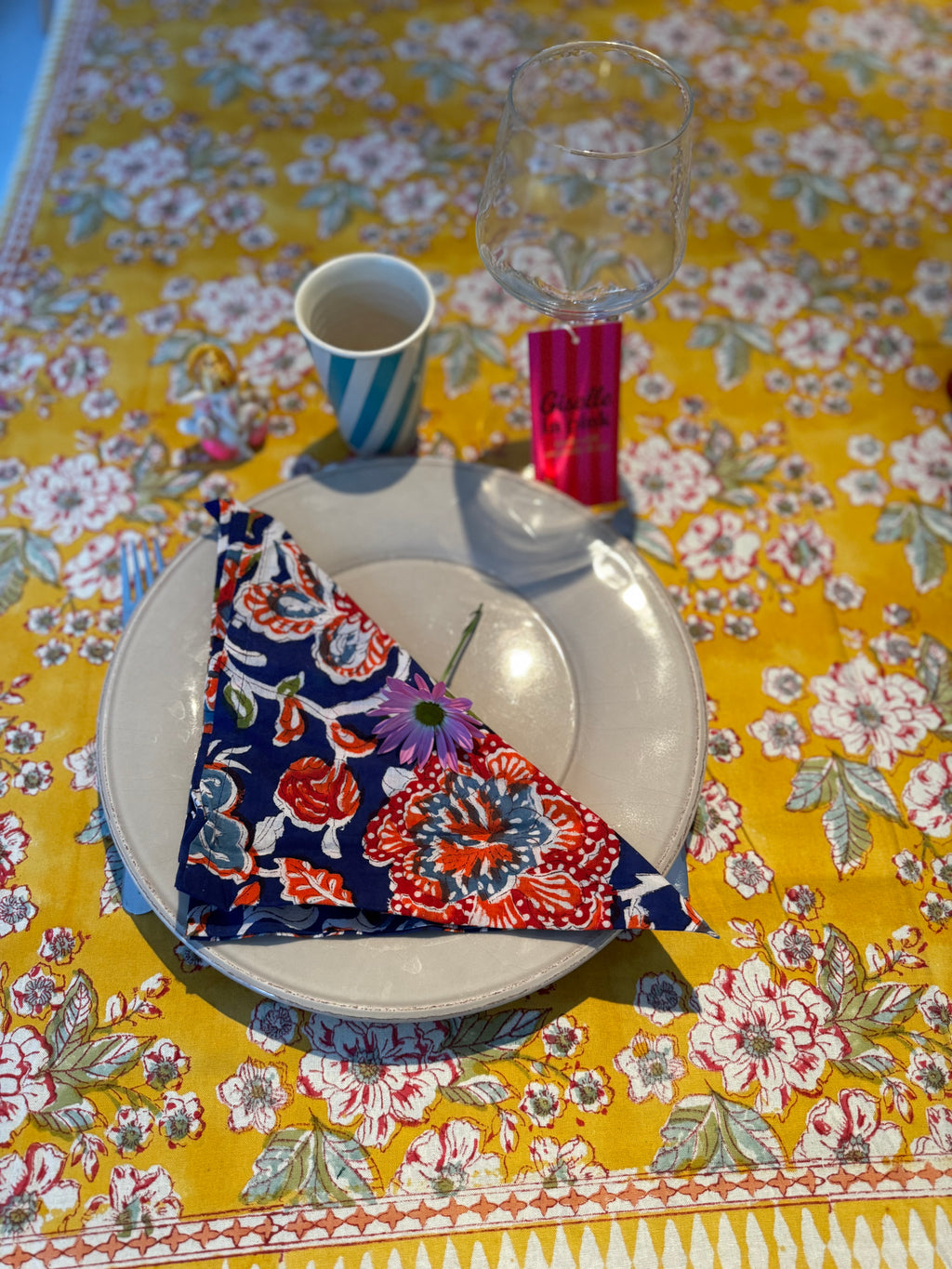 Set de 2 serviettes de table