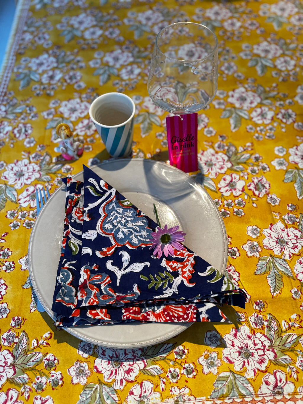 Set de 2 serviettes de table