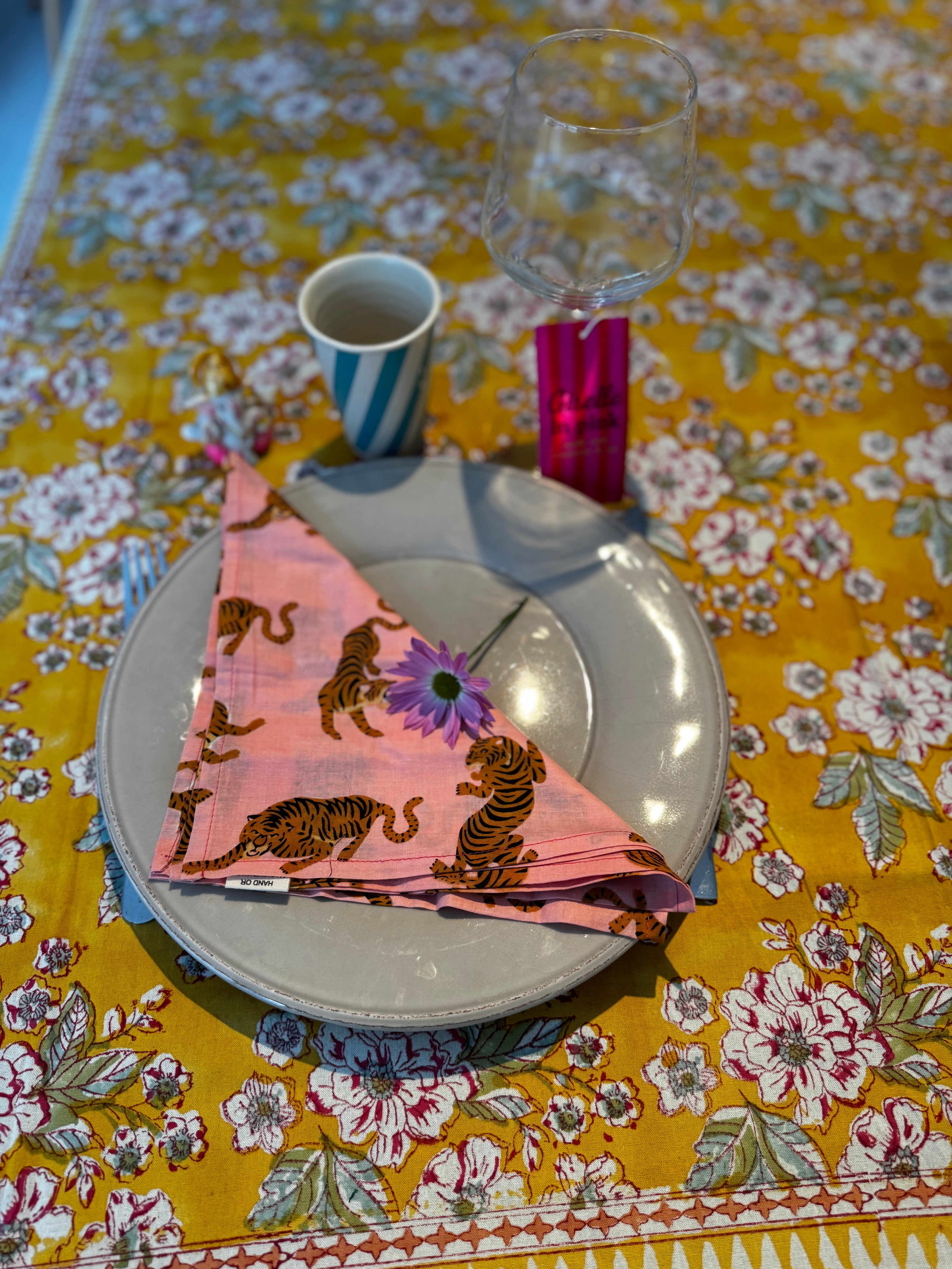 Set de 2 serviettes de table