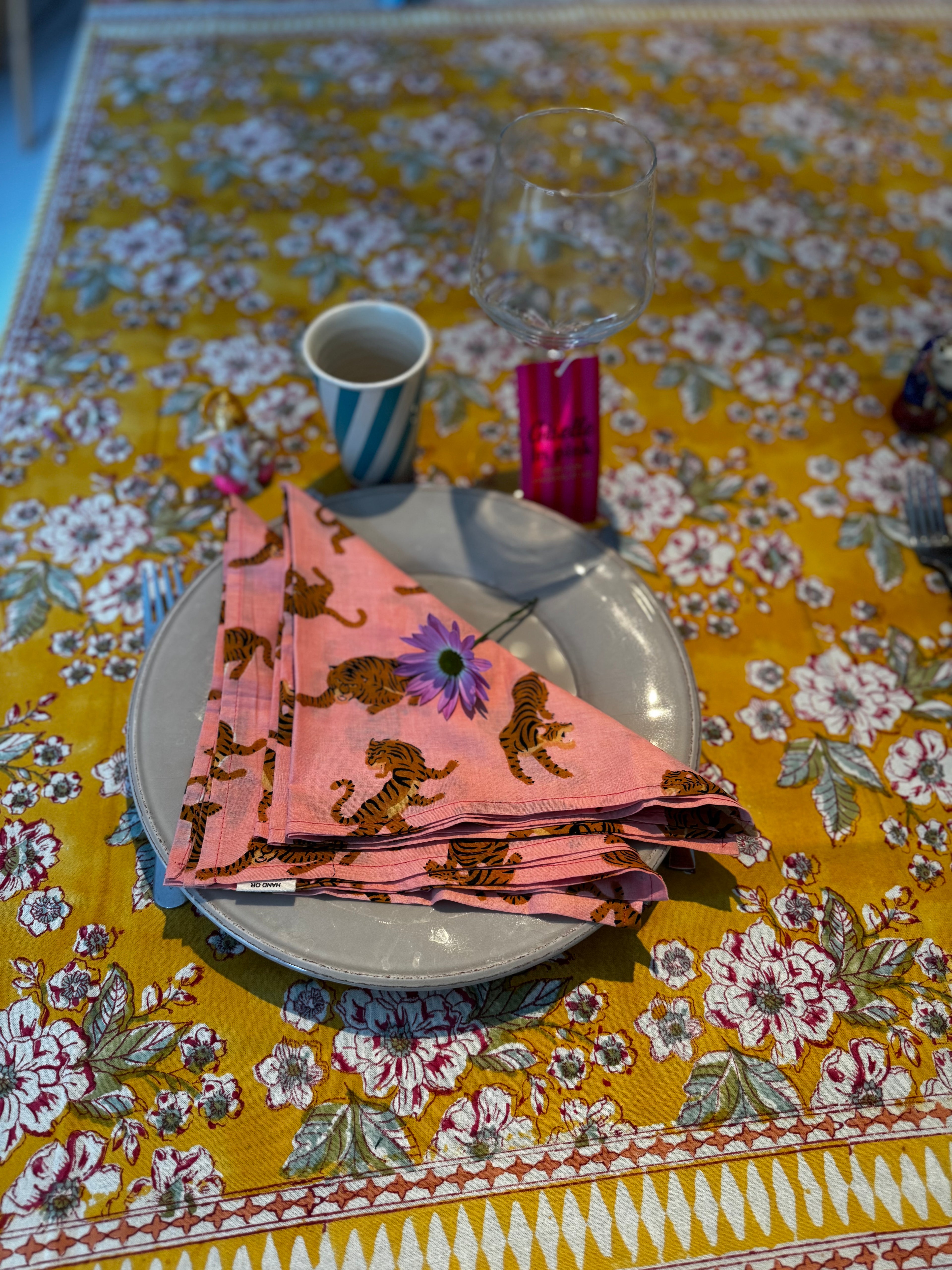 Set de 2 serviettes de table