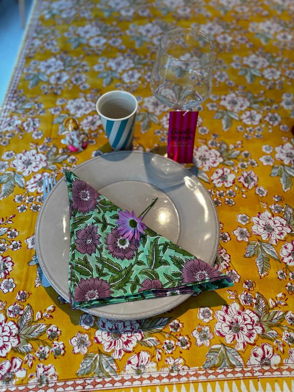 Set de 4 serviettes de table