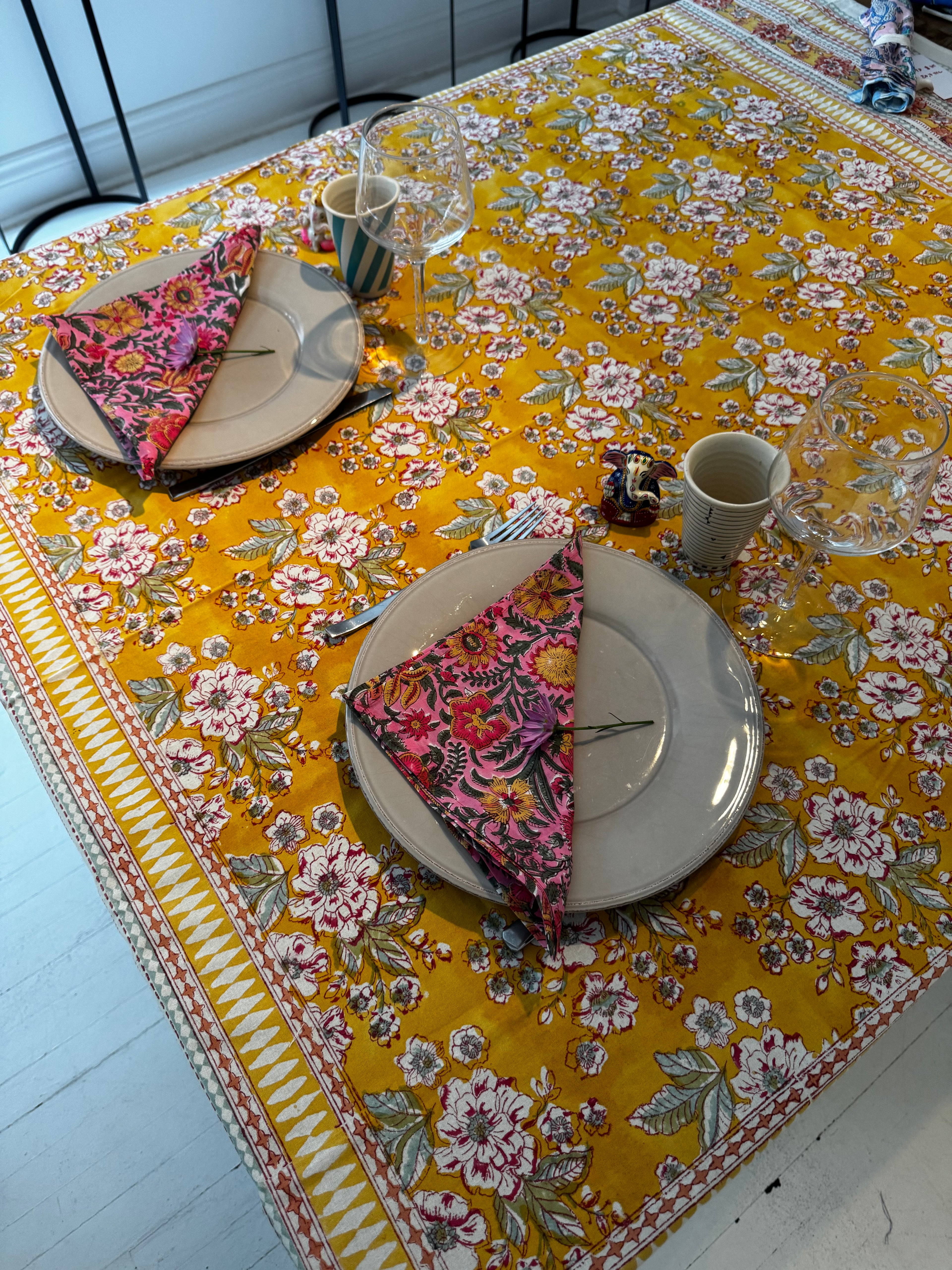 Set de 4 serviettes de table