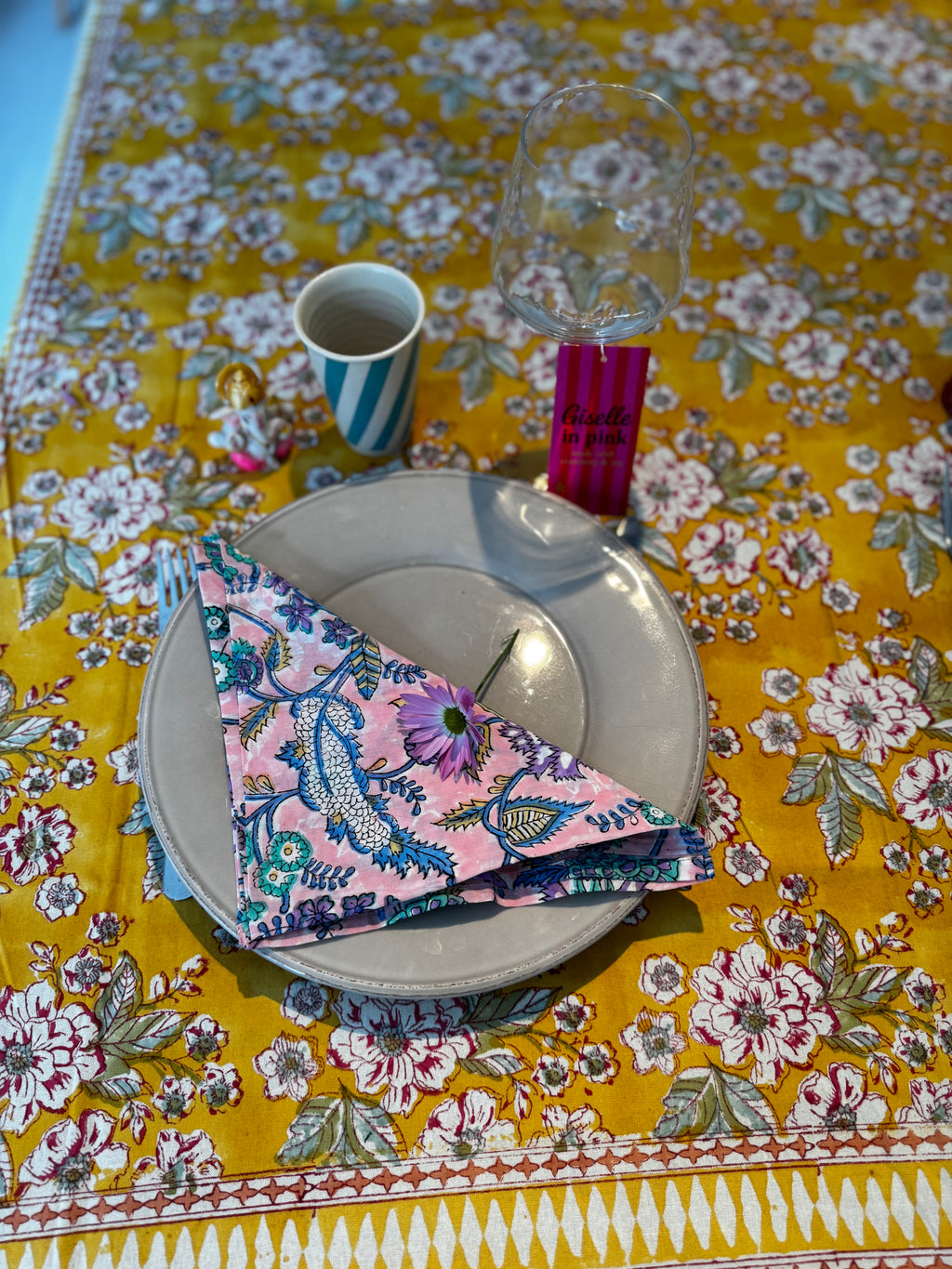 Set de 4 serviettes de table